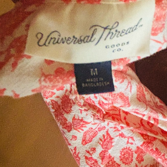 Adorable, midi, sundress, white, and orange floral pattern - Picture 6 of 6